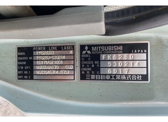 KC-FK628DD(Mitsubishi Fuso) Dump(6D17) full