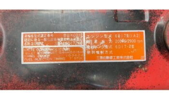 KC-FK628DD(Mitsubishi Fuso) Dump(6D17) full