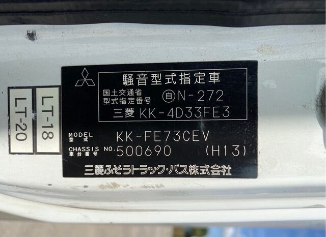 KK-FE73CEV(Mitsubishi Fuso) Wing Body/Box(4D33) full