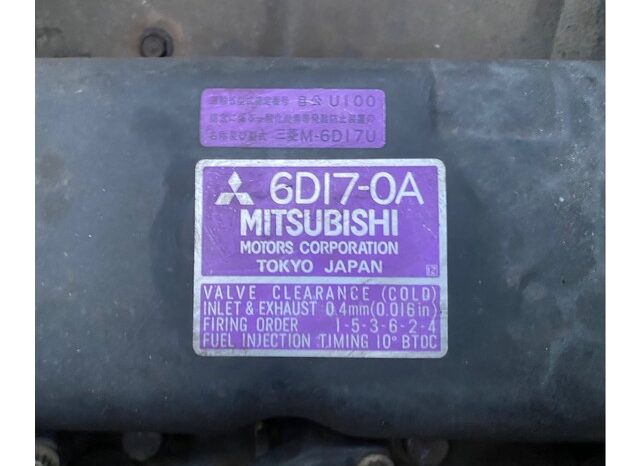 U-FK618J(Mitsubishi Fuso) Flat Body(6D17) full