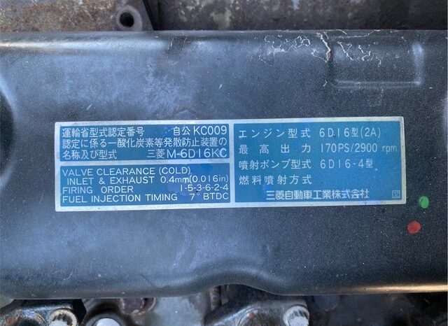 KC-FH227G(Mitsubishi Fuso) Dump(6D16) full