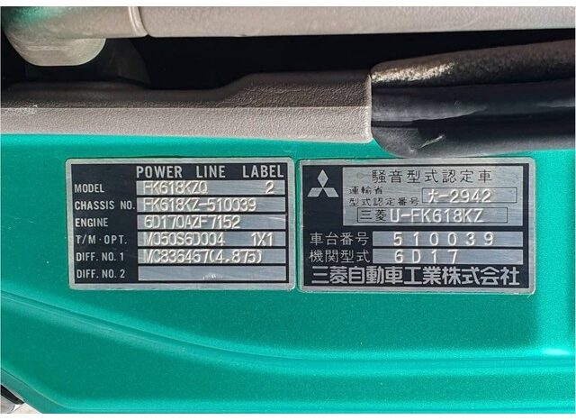 U-FK618KZ(Mitsubishi Fuso Fighter)Crane(6d170A) full