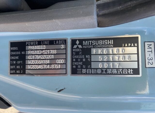 KC-FK618DD(Mitsubishi Fuso Fighter)Dump(617) full