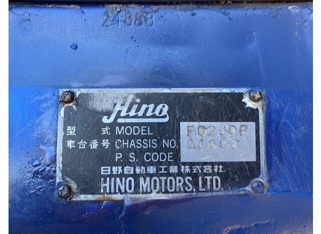 KC-FC2JCBD(Hino Ranger)Dump(J08C) full