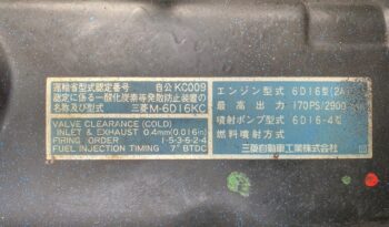 KC-FH227CD(Mitsubishi Fuso Fighter Mignoni)Dump(6D16) full