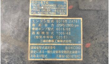 KC-FK612K(Mitsubishi Fuso) Flat Body(6D16) full